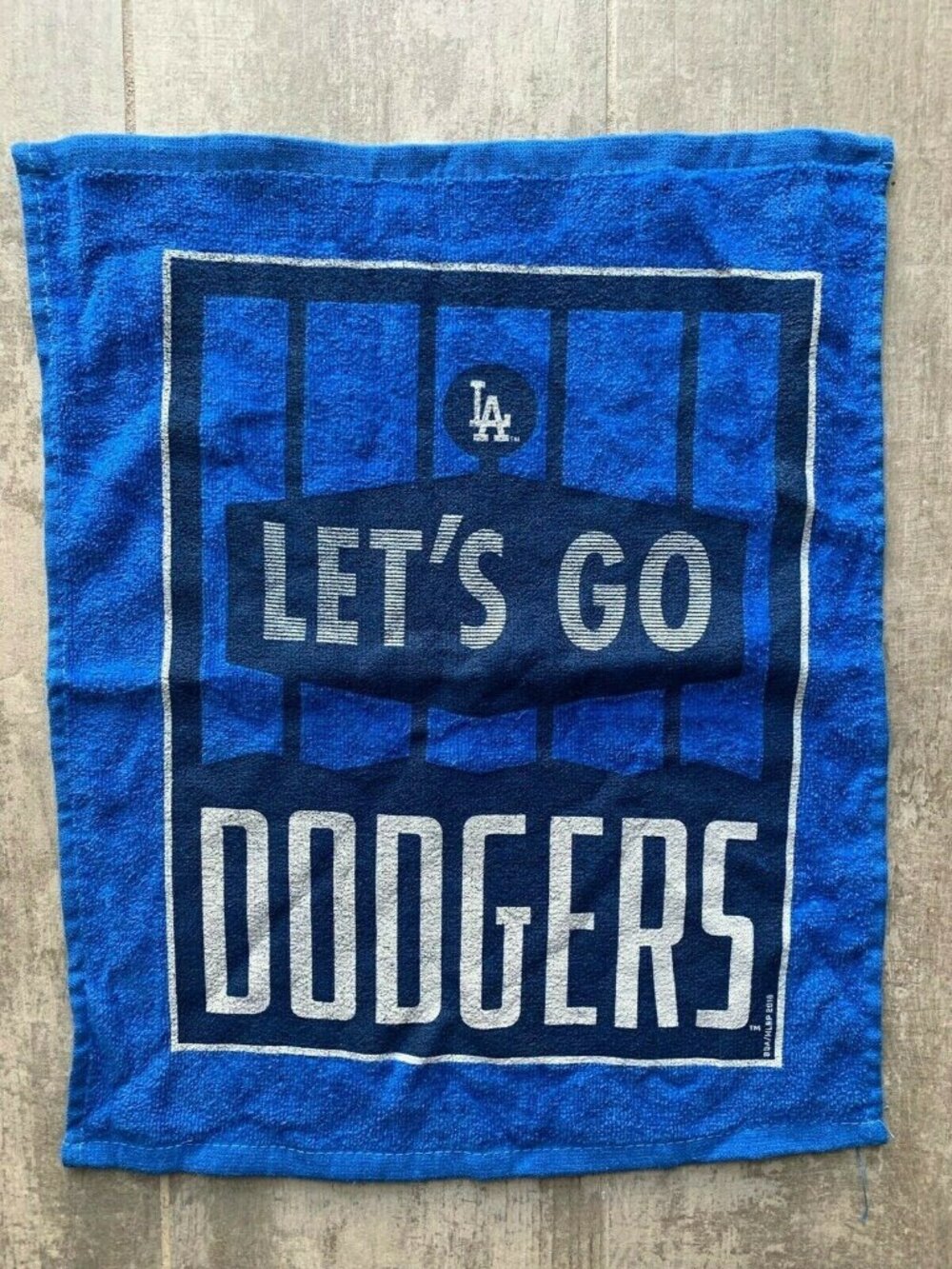 Los Angeles Dodgers Lets Go Dodgers Rally Towel SGA 2018 World Series Game 5 New